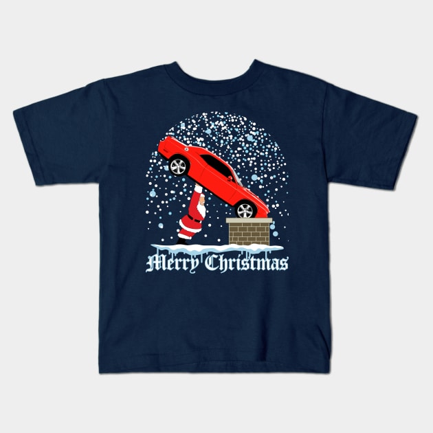 Challenger Christmas Gift Kids T-Shirt by HSDESIGNS